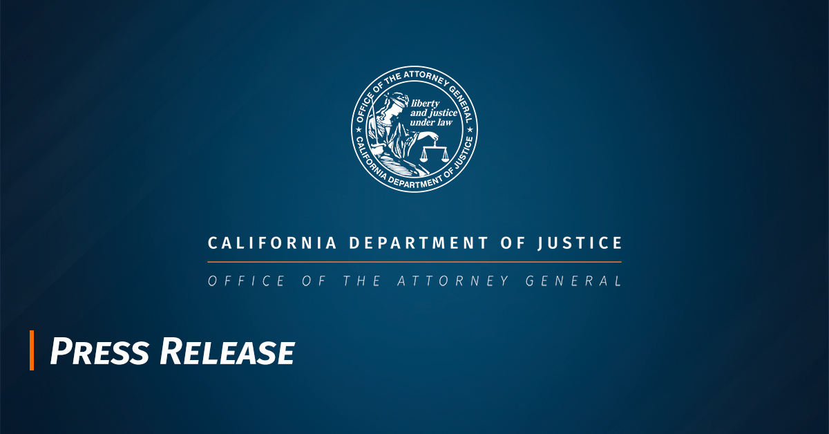 Attorney General Bonta Charges Five Suspects in Unlicensed Tobacco Scheme that Cost Californians $24 Million in Lost Tax Revenue