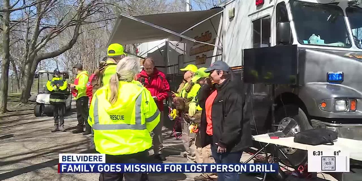 Boone County Emergency Managment Agency hosts missing person drill in Spencer Park