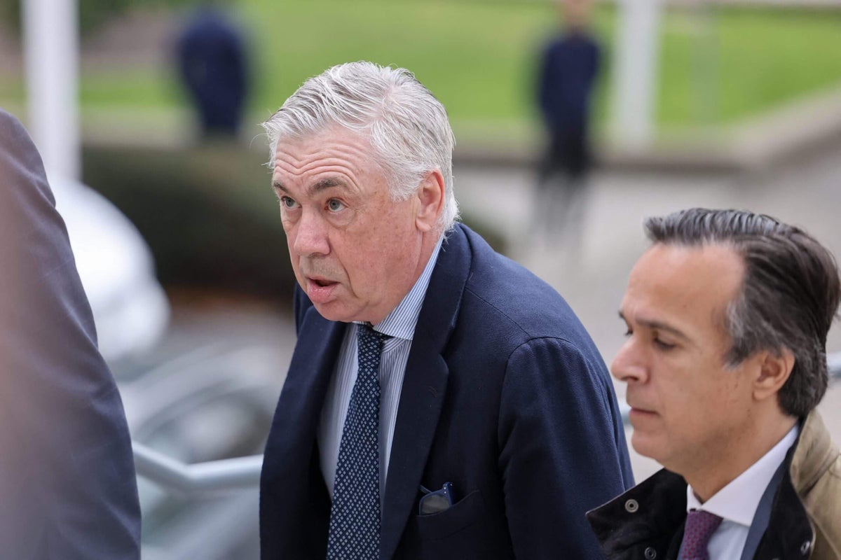 Real Madrid boss Carlo Ancelotti appears in court over alleged tax fraud