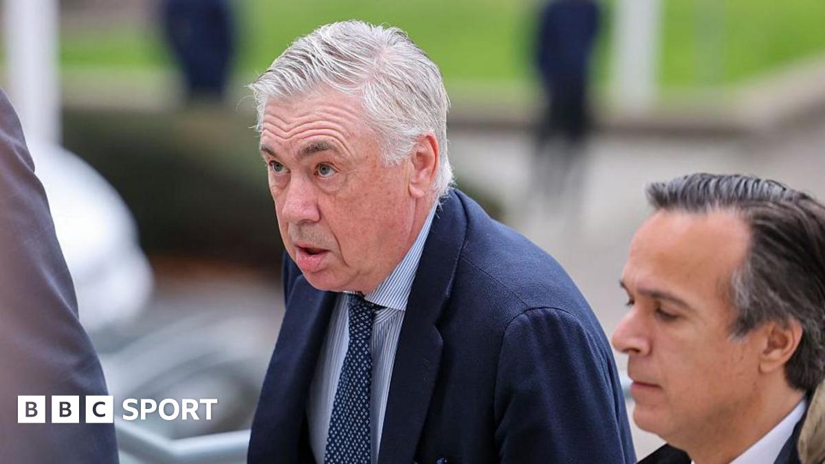 Real Madrid manager Carlo Ancelotti testifies in court over tax evasion charges