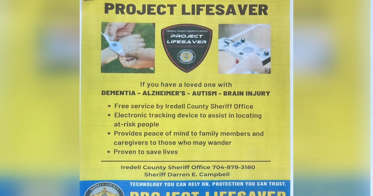 Tracking bracelet helps locate missing people with mental health challenges