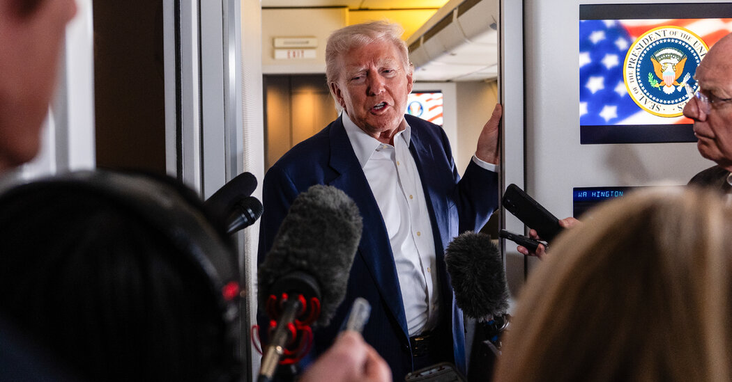 Trump Live Updates: News on China Tariffs, International Students and Deportations