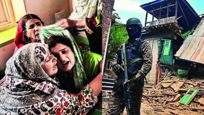 ‘Surrender so we can live in peace’: After Pahalgam attack, terrorist Adil’s family loses home, kin held | Chandigarh News – The Times of India