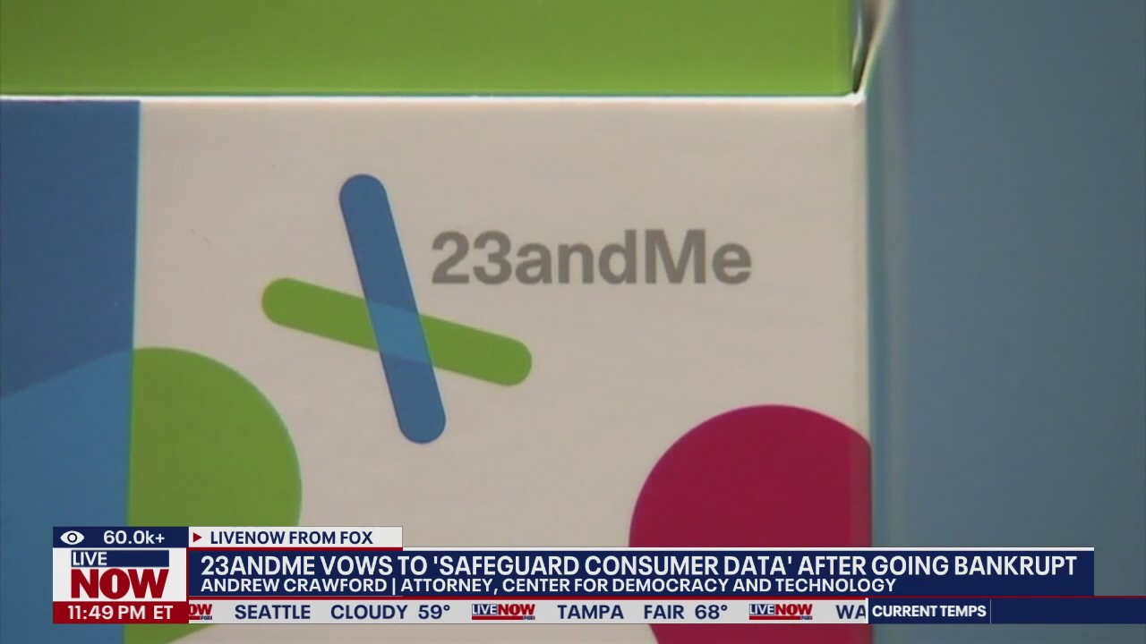 23andMe vows to 'safeguard data' after bankruptcy