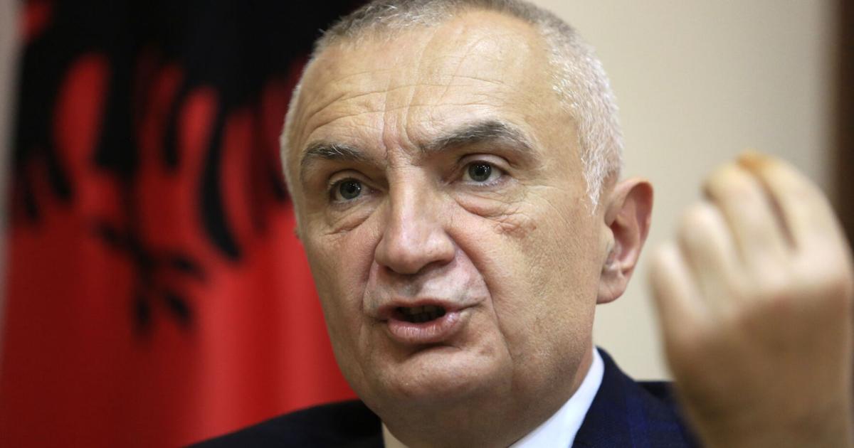 Albanian ex-President Ilir Meta charged with corruption and money laundering
