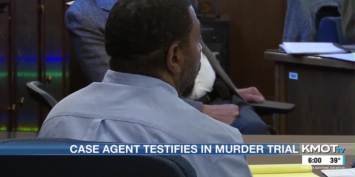 Case agent testifies in Minot murder trial