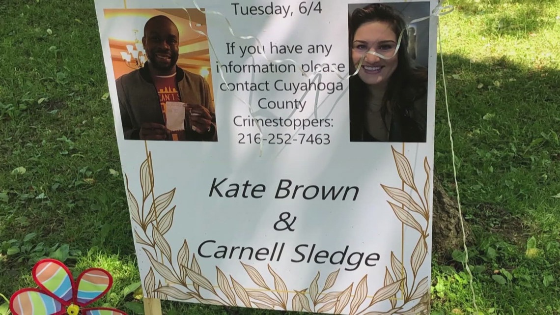 Families of Kate Brown, Carnell Sledge release statement following Cleveland Metroparks police update on double homicide investigation