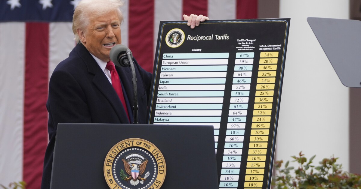 Federal trade court blocks Trump from imposing tariffs under emergency powers law