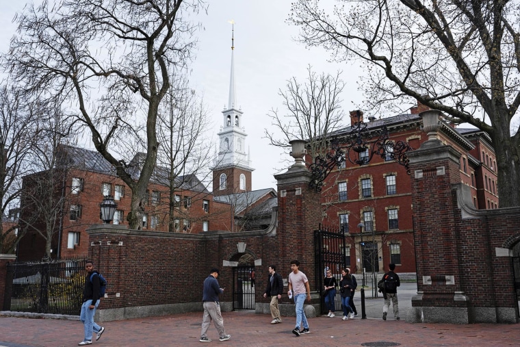 Harvard sues the Trump administration over move to block foreign student enrollment