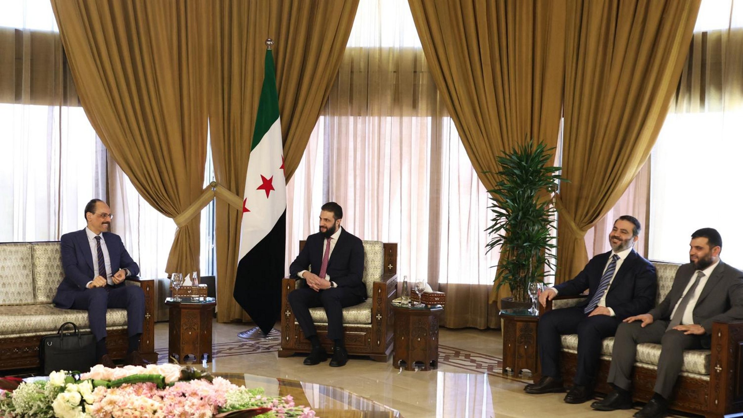 MIT chief Kalın, Syria's al-Sharaa discuss terrorism, development