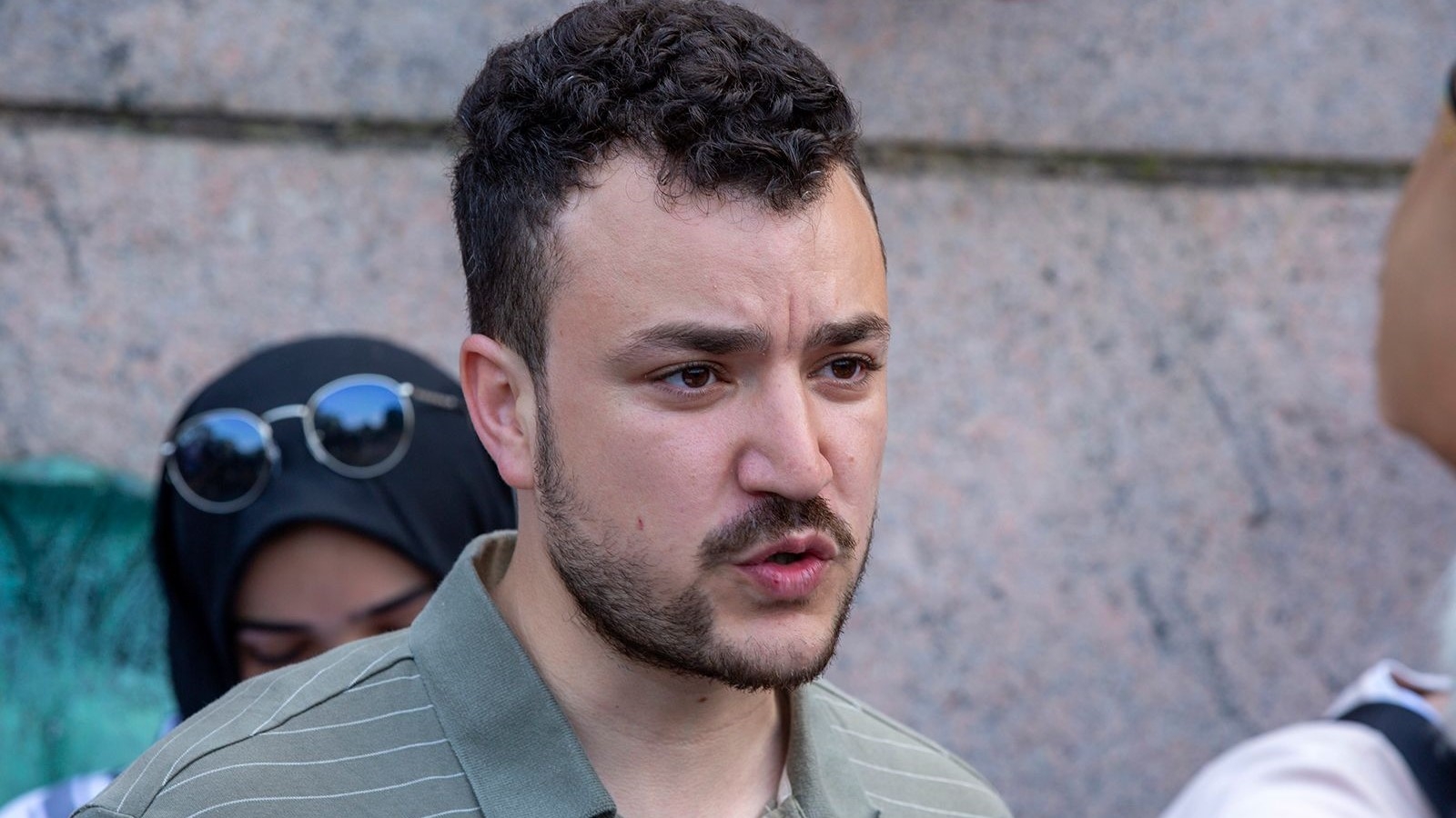 Mahmoud Khalil just met his child for first time as a judge weighs a request to stop his deportation