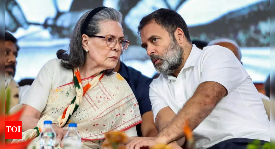 National Herald case: ED says ‘prima facie’ case of money laundering made out against Sonia, Rahul Gandhi | India News – Times of India