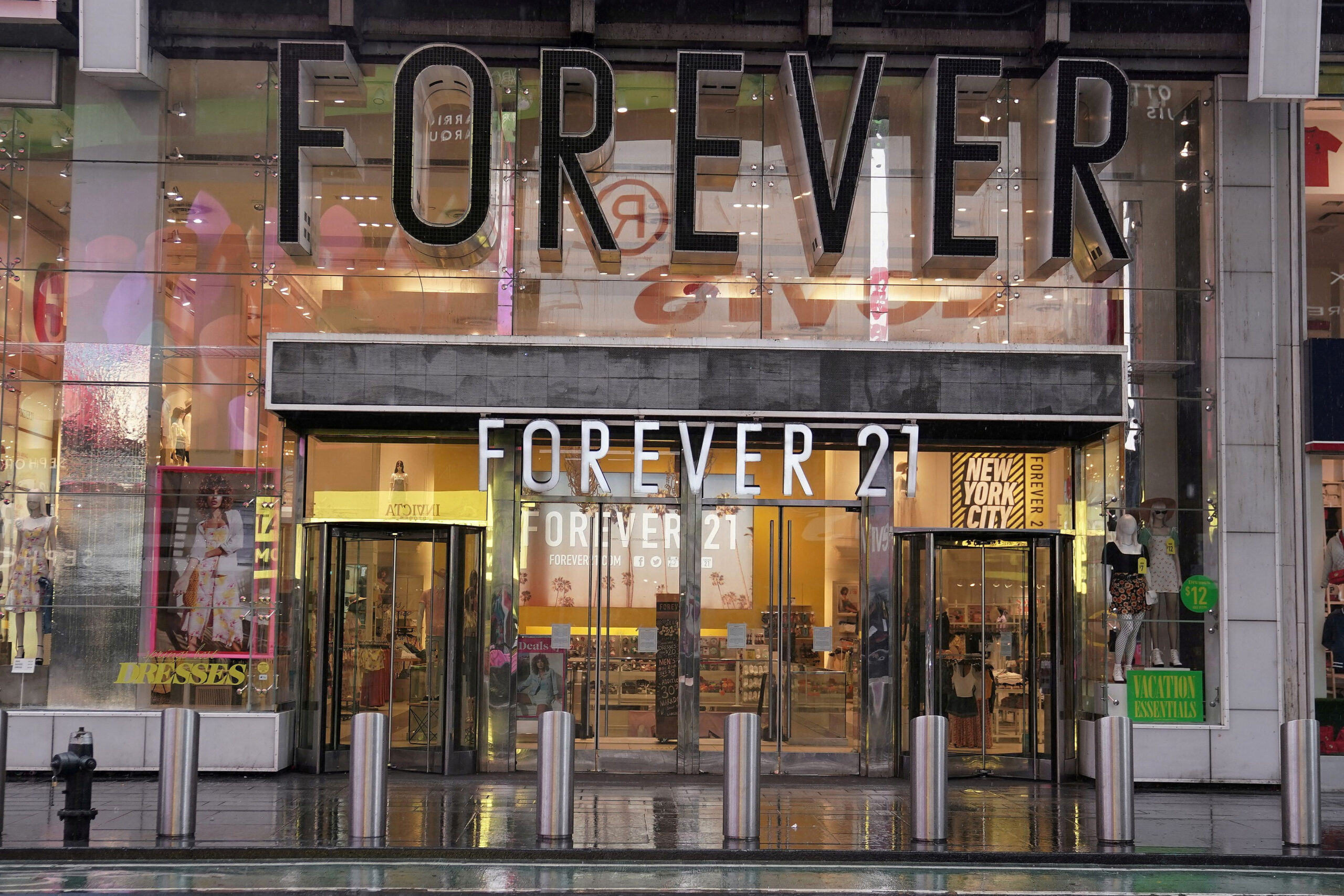Forever 21 store in New York City.