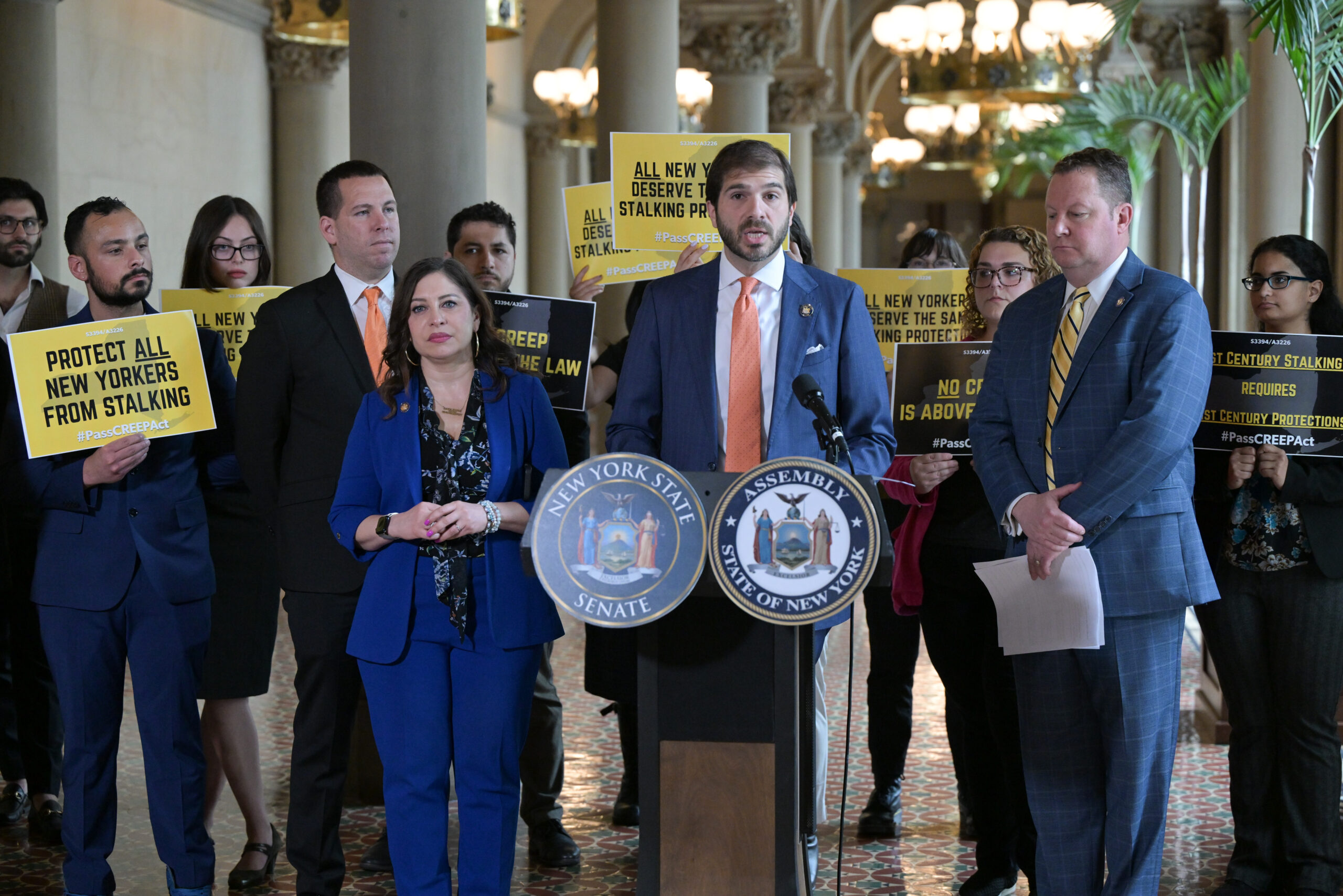 Sen. Gounardes, AM González-Rojas Push for Internet-Age Protections for Stalking & Harassment