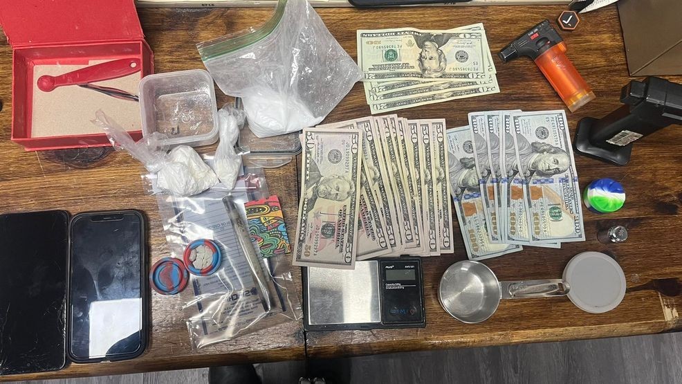 Traffic stop in Aetnaville leads to arrest and seizure of drugs, cash over the weekend