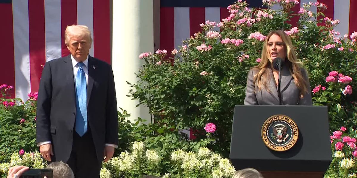Trump, alongside the first lady, signs bill to make posting ‘revenge porn’ a federal crime