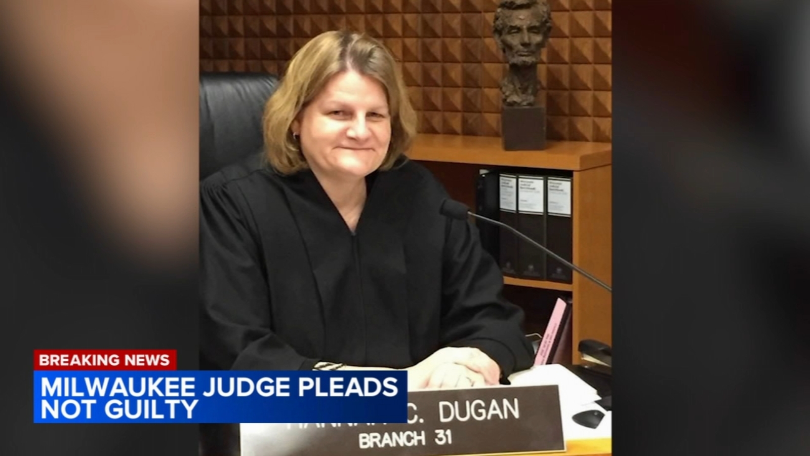 Wisconsin judge pleads not guilty to helping a man evade federal immigration agents