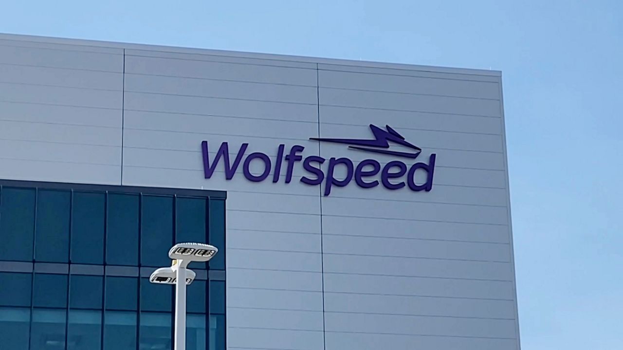 Wolfspeed stock plunges after reports that it is preparing to file bankruptcy