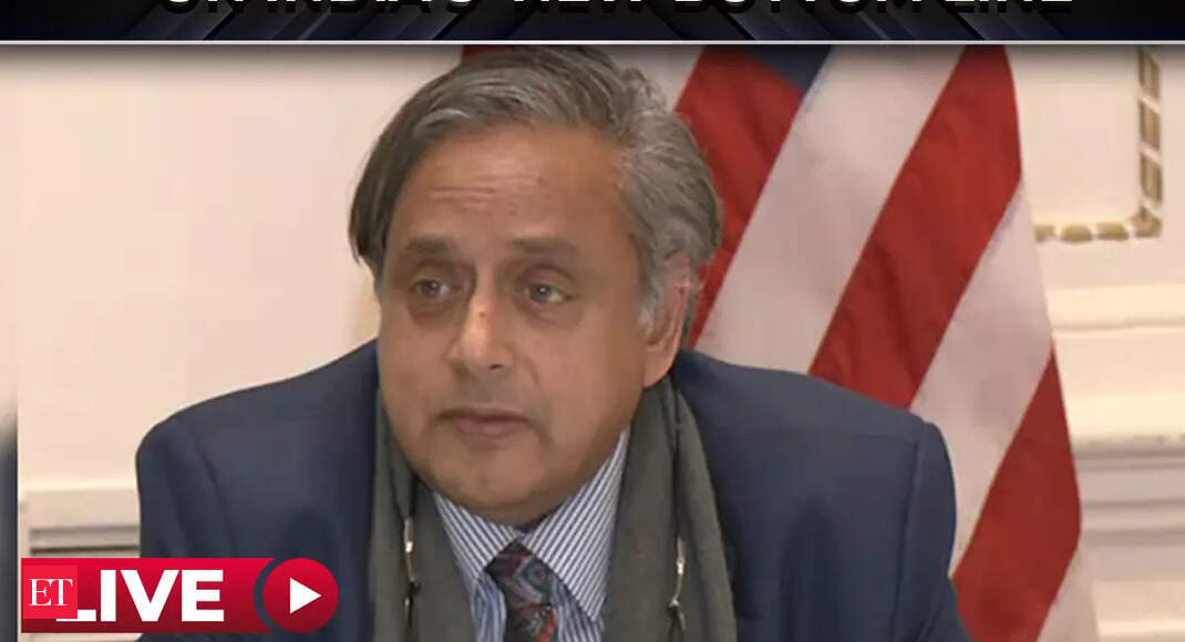 ‘No more restraint’: Shashi Tharoor calls for the global fight against terrorism