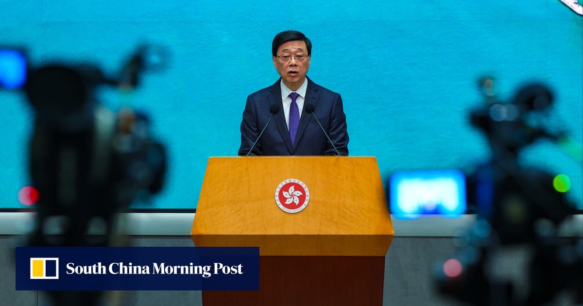 ‘No special privileges for tax evasion,’ John Lee tells Hongkongers