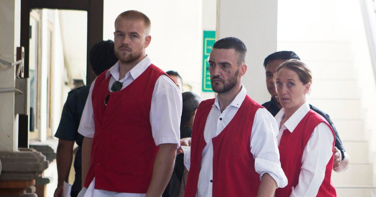 3 British nationals face death penalty for allegedly smuggling cocaine onto tourist island of Bali
