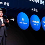 SK AX President Yoon Poong-young is presenting at the "Imagine AX 2025" conference on the 25th. SK AX