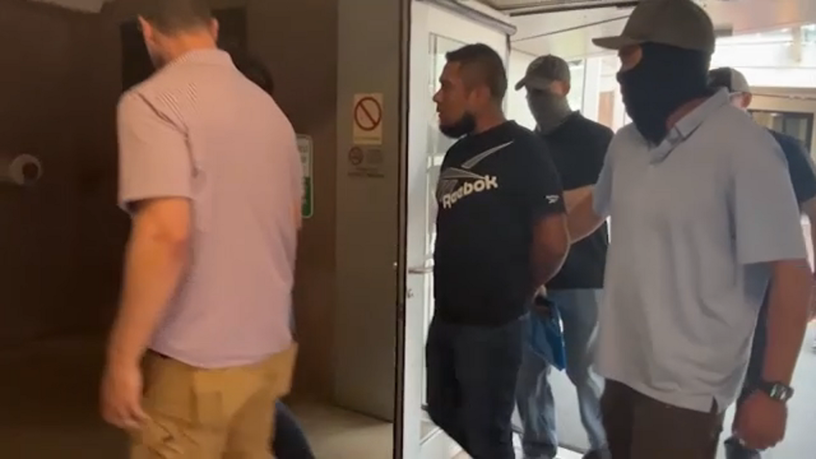 At least 6 men detained by ICE steps outside courtroom after judge dismisses cases, lawyer says