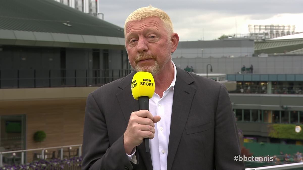 BBC and TNT Sports SNUB Boris Becker for Wimbledon TV work