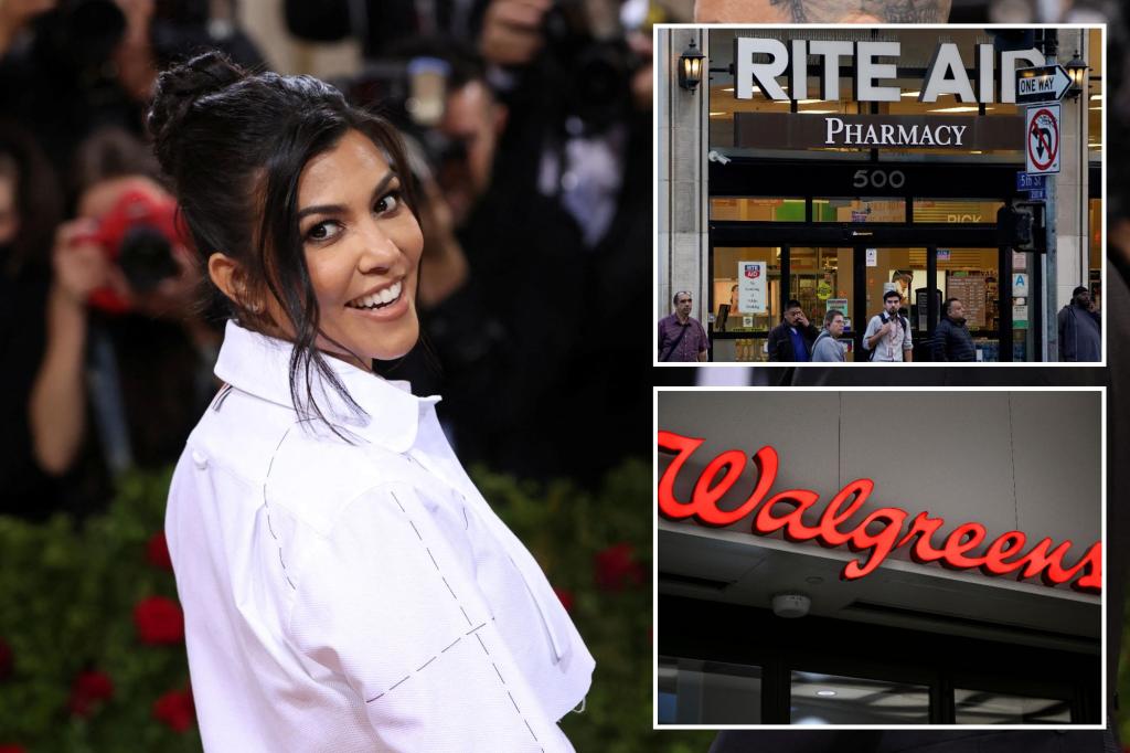 Everyone eyeing bankrupt Rite Aid’s assets — including Kourtney Kardashian and Walgreens: report