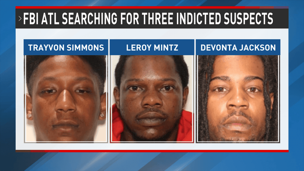 FBI seeks public help in locating three suspects in Macon drug trafficking case