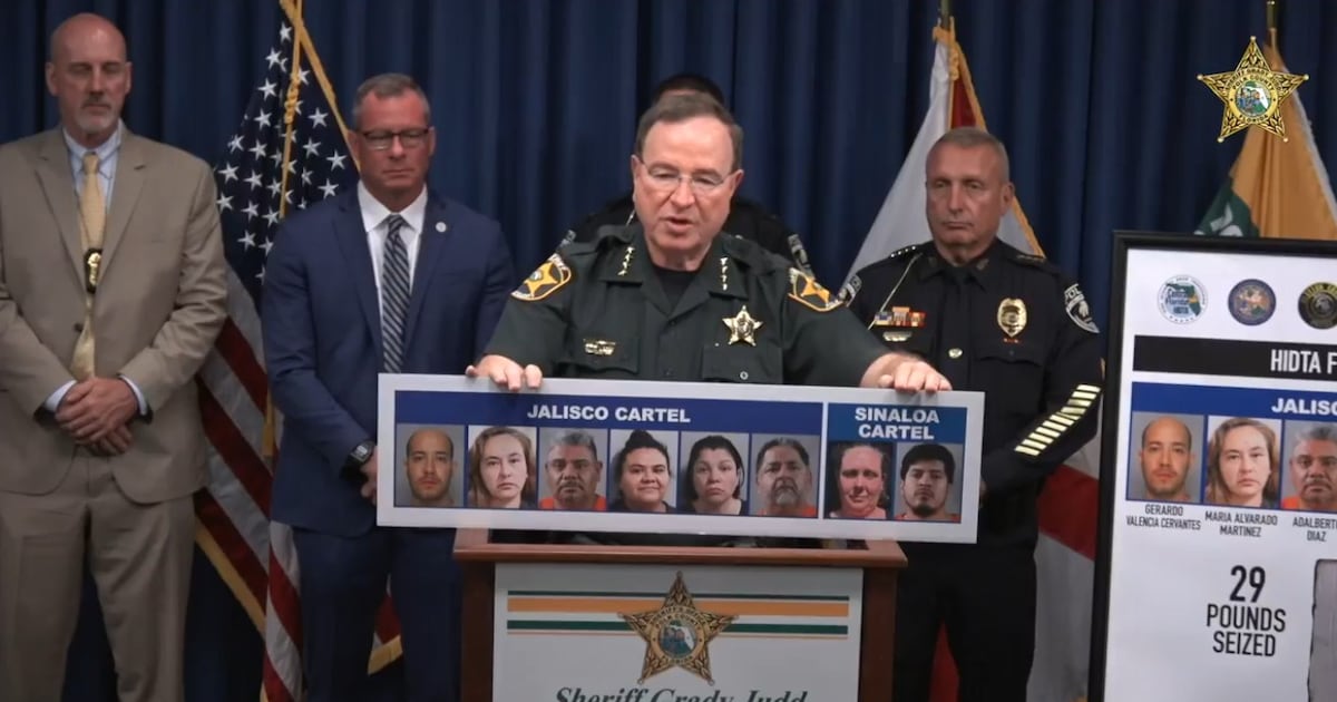 Historic drug bust nets 8 cartel arrests, $4.5M in fentanyl seized, sheriff says
