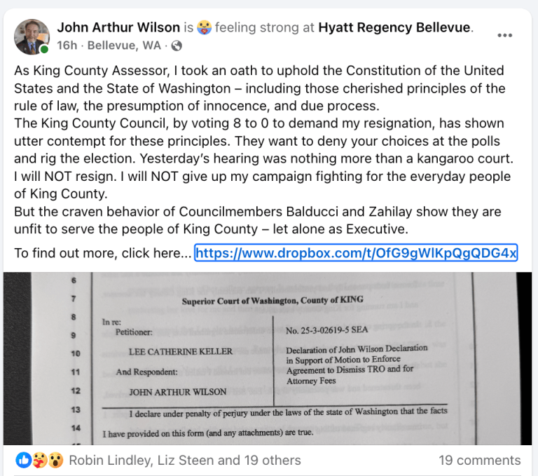 In Motion to Dismiss Restraining Order, County Assessor Calls His Ex-Partner Unstable and Vengeful