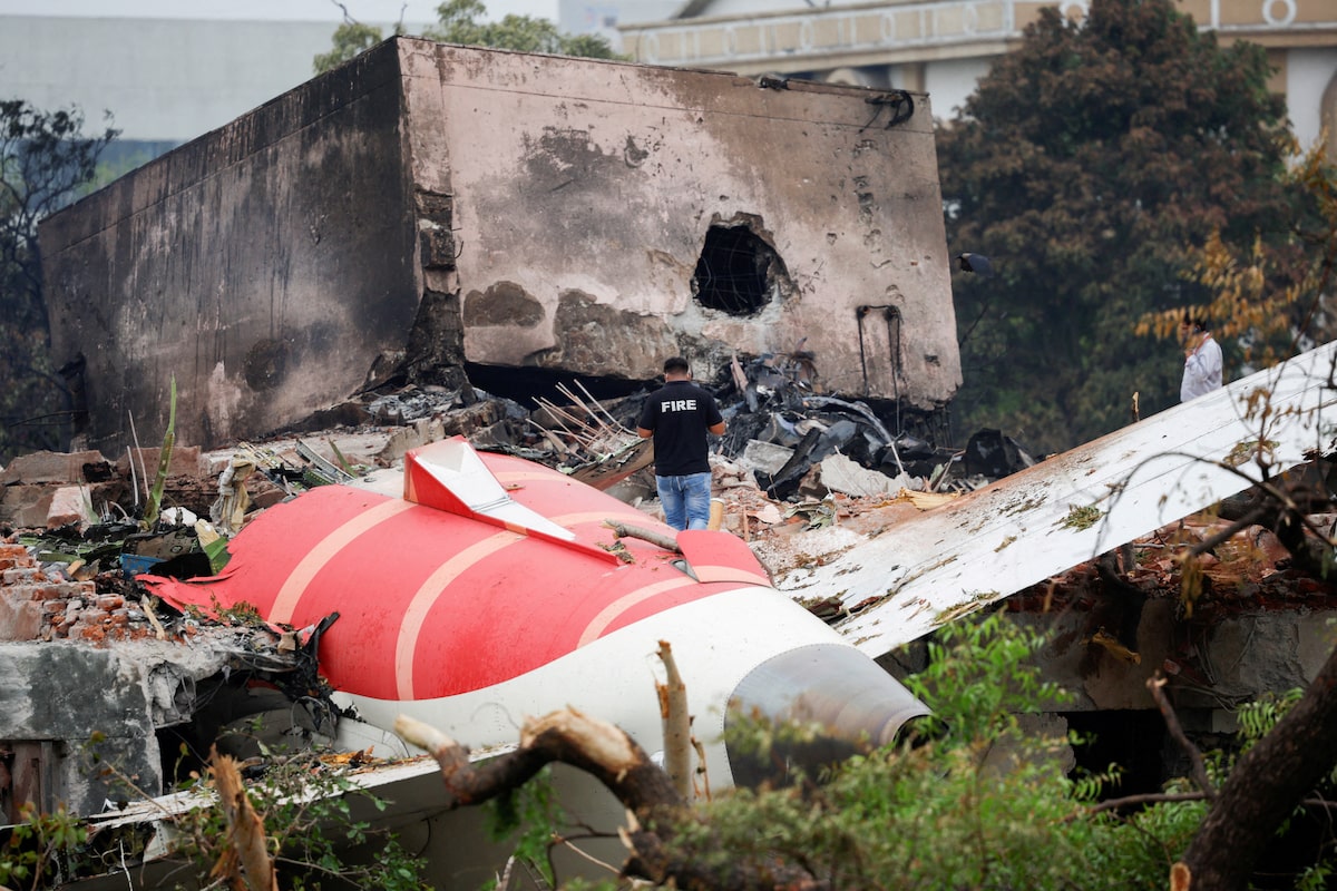 Investigators searching Air India plane crash site find flight recorder
