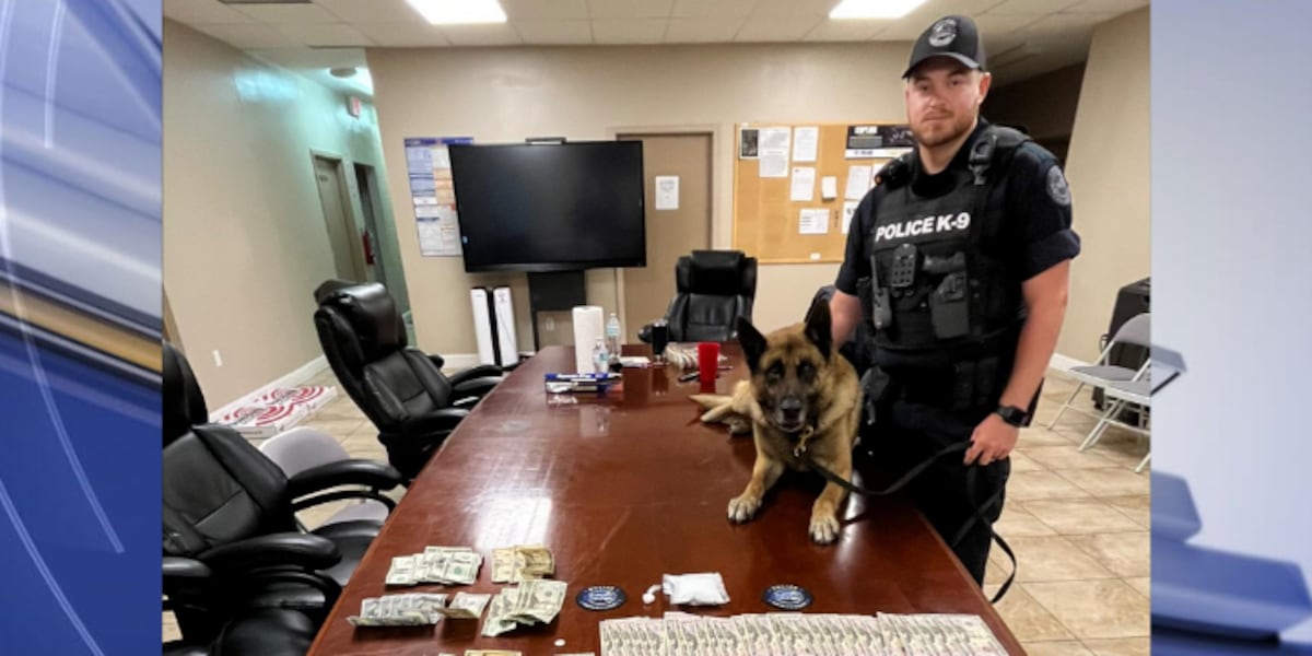 K9 drug bust last day before retiring
