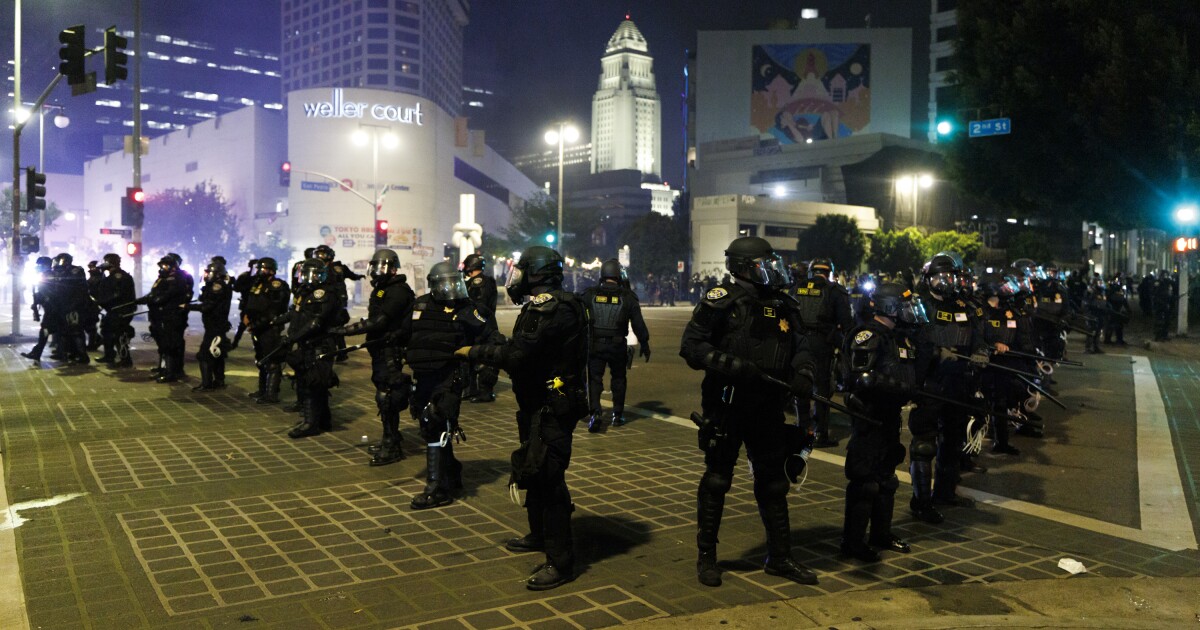 LAPD protest response breaks California law, civil rights lawyers say