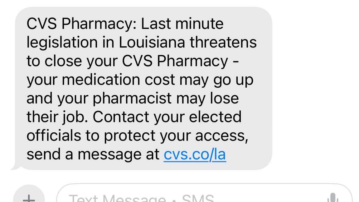 Louisiana law firms file class action lawsuit over widespread CVS texts