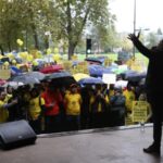 Major Protest in Front of the Council of Europe: Human Rights