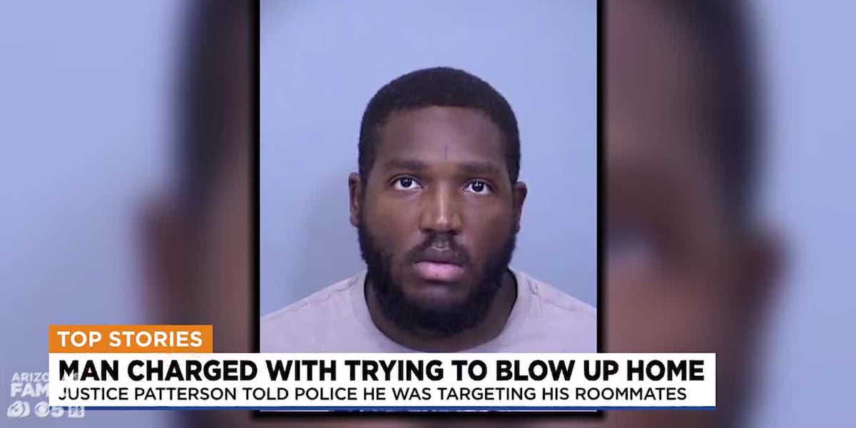 Man charged with terrorism after trying to blow up home