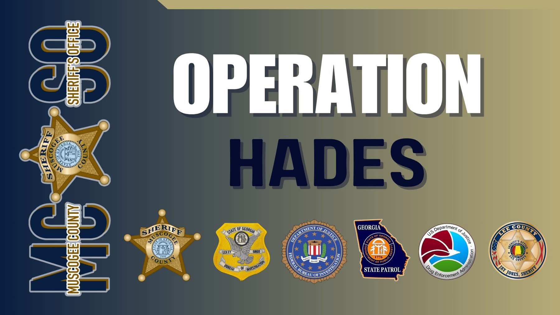 Massive Drug Trafficking Bust: Muscogee County Sheriff’s Office arrests 10 in multi-agency operation