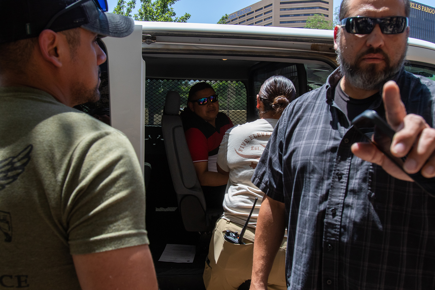 Migrants arrested outside El Paso federal building after immigration hearings under new Trump expedited deportation strategy