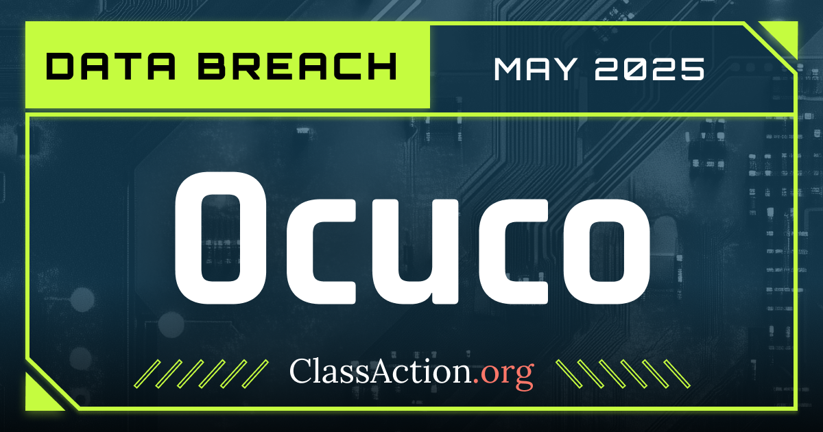 Ocuco Data Breach Lawsuit Investigation