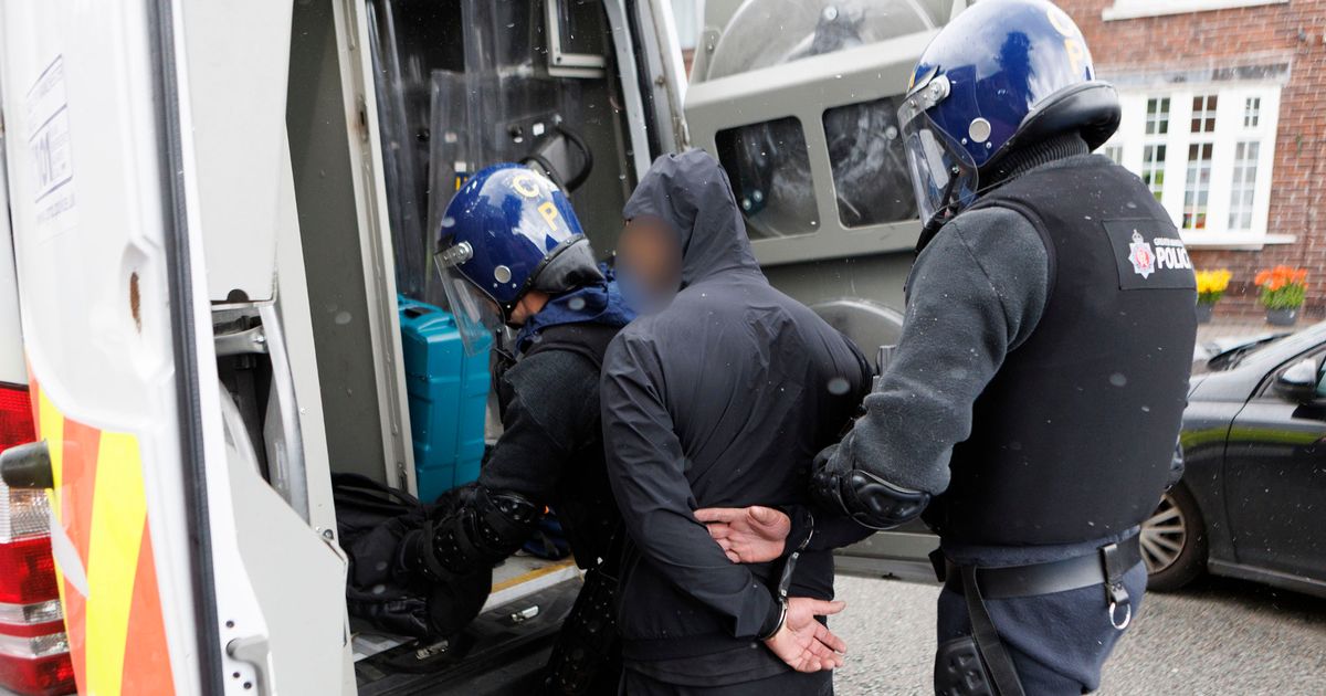 Police issue statement as they reveal what was found during house raid