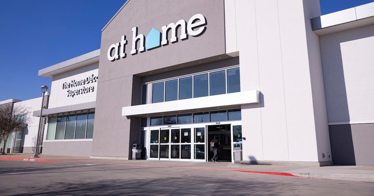 Retailer At Home files for bankruptcy amid challenges with tariffs