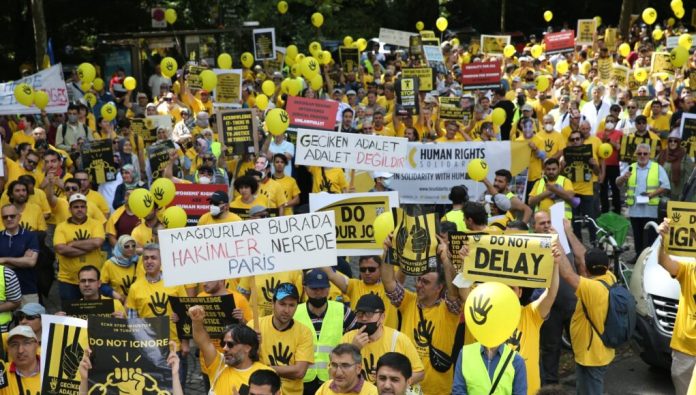 Strasbourg protest to call for ‘justice for everyone’ as Turkish rights violations, CoE inaction persist - Stockholm Center for Freedom
