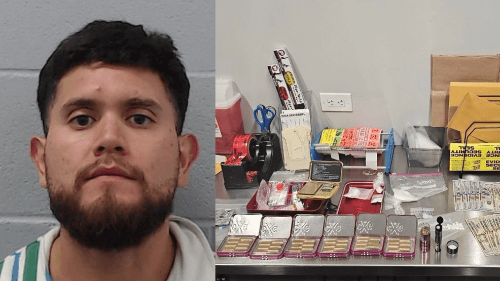 Suspect charged with D.W.I., several drug trafficking offences after traffic stop