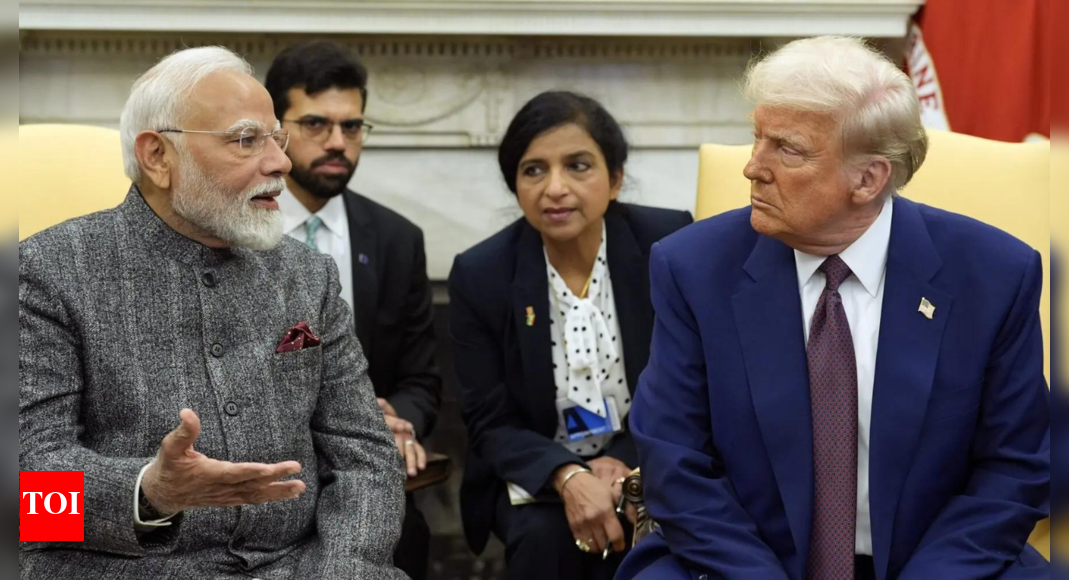 Terrorism act of war, no room for mediation: PM Modi to Trump | India News – Times of India
