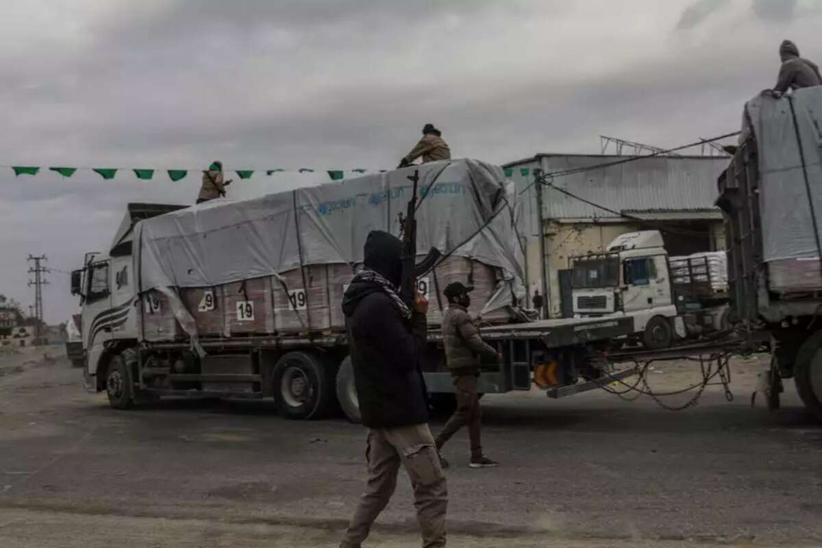UN aid trucks reached homes of senior Hamas terrorists